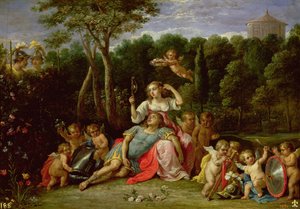 The Garden of Armida by David Teniers the Younger